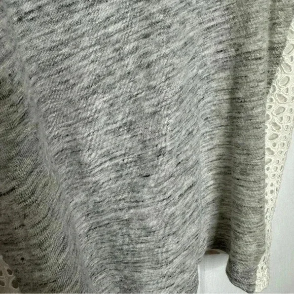 J. Crew Tank Top Lace Grey & White  Size Extra Small - Picture 5 of 16